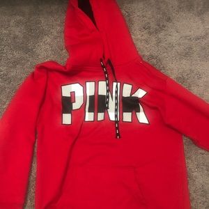 pink vs fuzzy sweatshirt